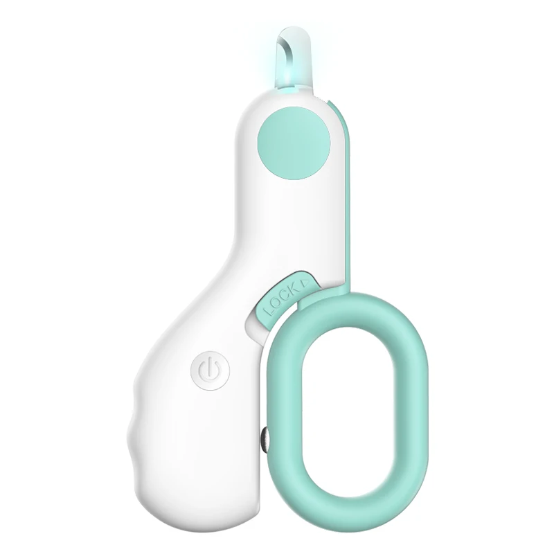Clé de sécurité intelligente pour animaux de compagnie lumière LED verrouillage sécurisé design moderne portat