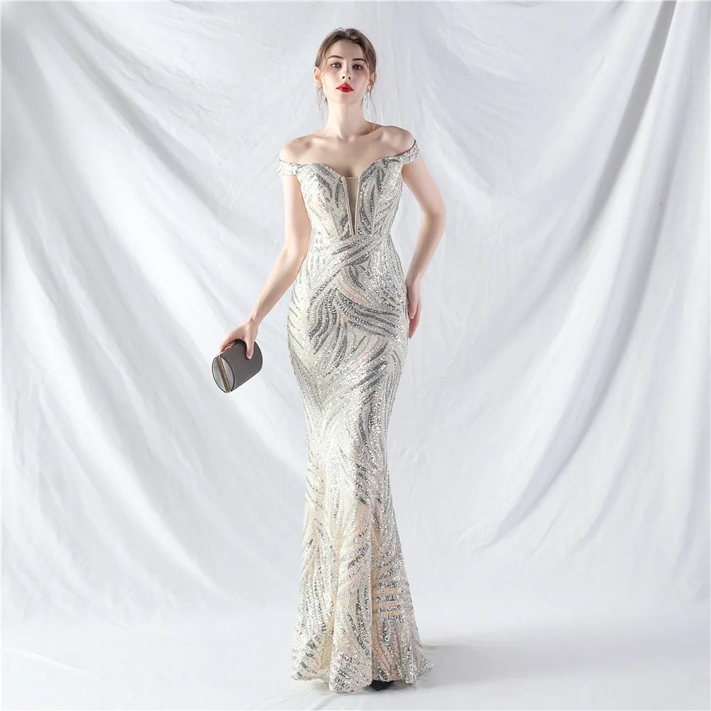 Robe de Soirée Élégante et Luxueuse pour Femme Tenue de Bal pour