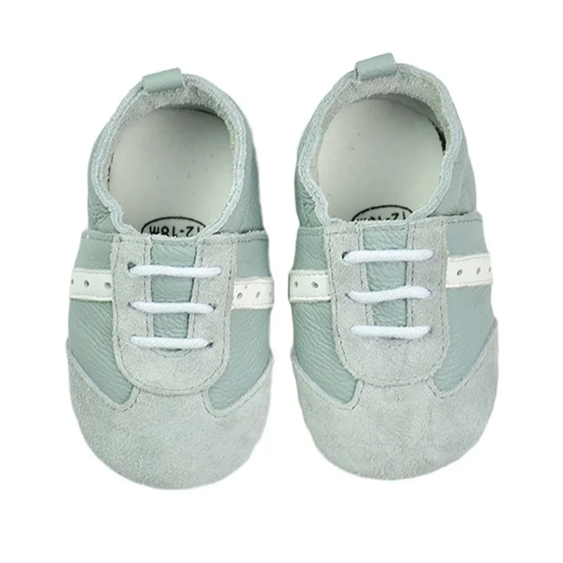Chaussures bébés antidérapantes cuir intérieur nouveauné premier