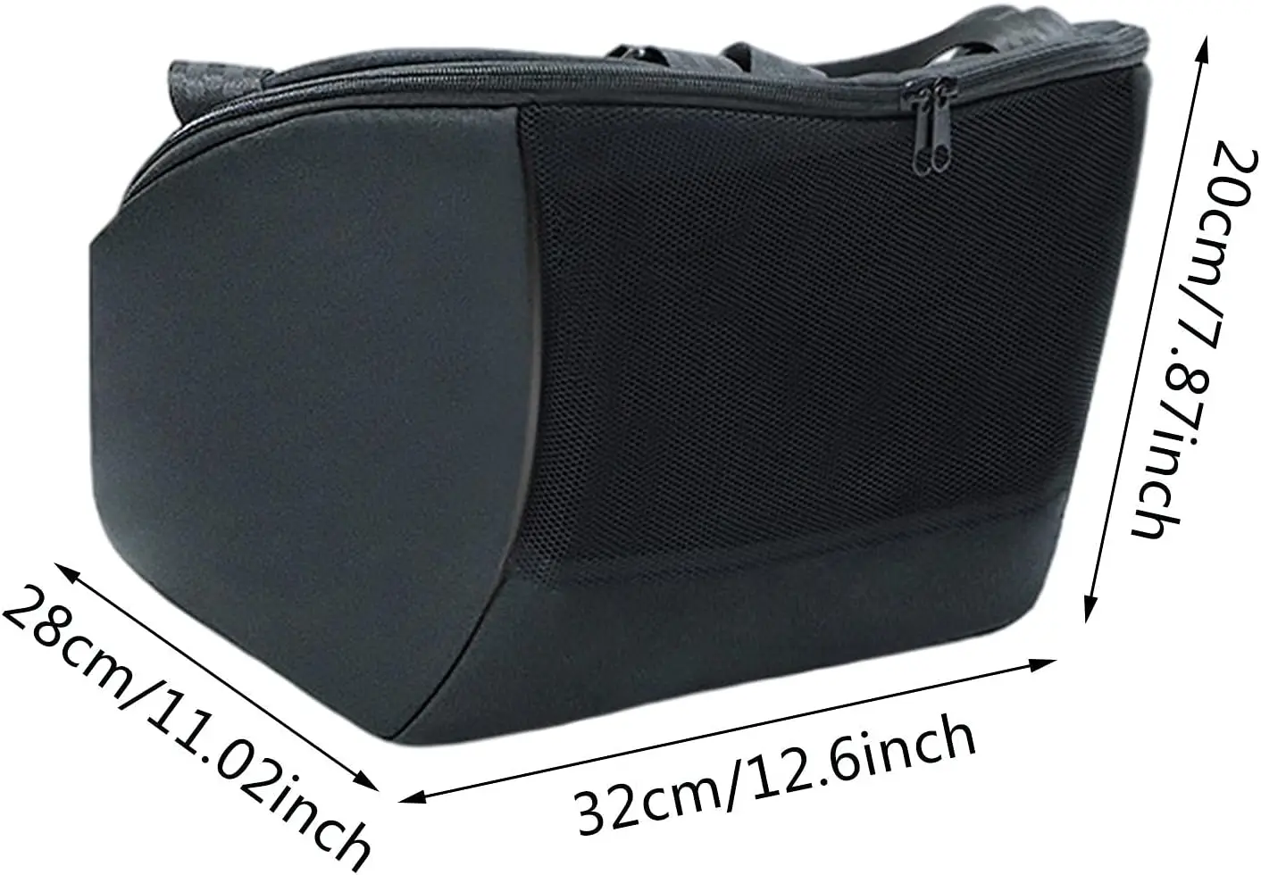 Sac de rangement 4 en 1 compatible DOONA sac poussette sac de voyage compartiment de stockage noir