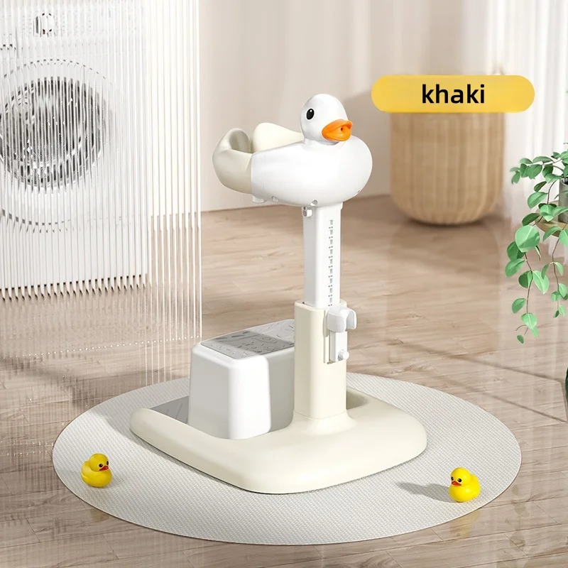 Table de bain debout bébé hauteur réglable antidérapant design ergonomique support bain enfant usage domestiqu