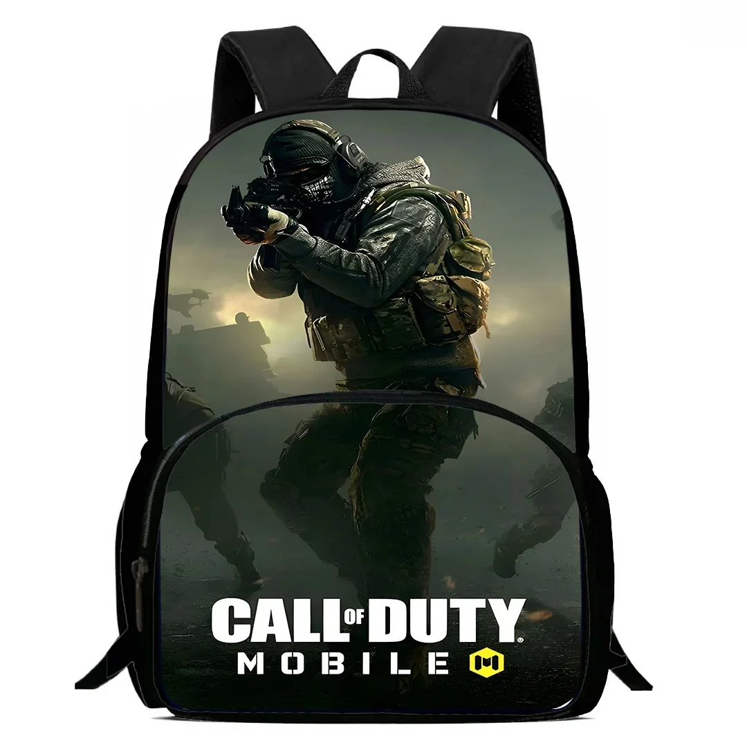 Sac à dos enfant Call of Duty mobile design militaire grande capacité durable sac école usage quotidien adoles
