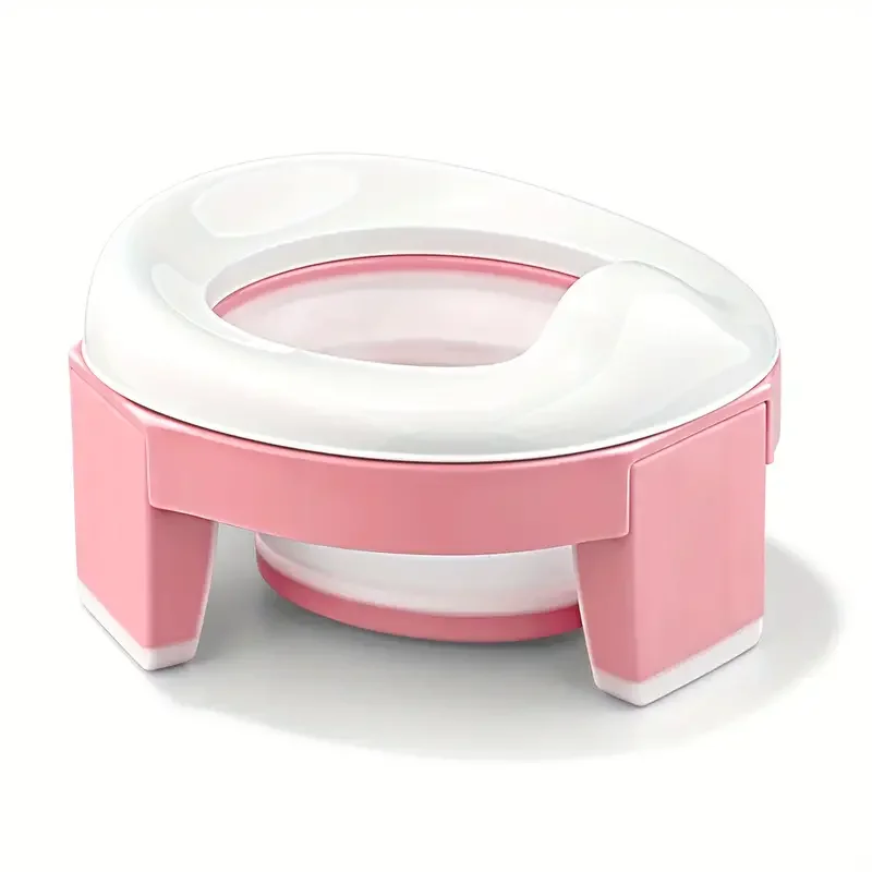 Siège de toilette pliable pour enfants, pot de voyage avec sacs, siège d'entraînement, adapté aux garçons et a