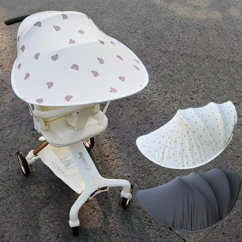 Paresoleil universel pour poussette bébé Protection UV Quinny 3 couleurs inclues Accessoires poussette moderne