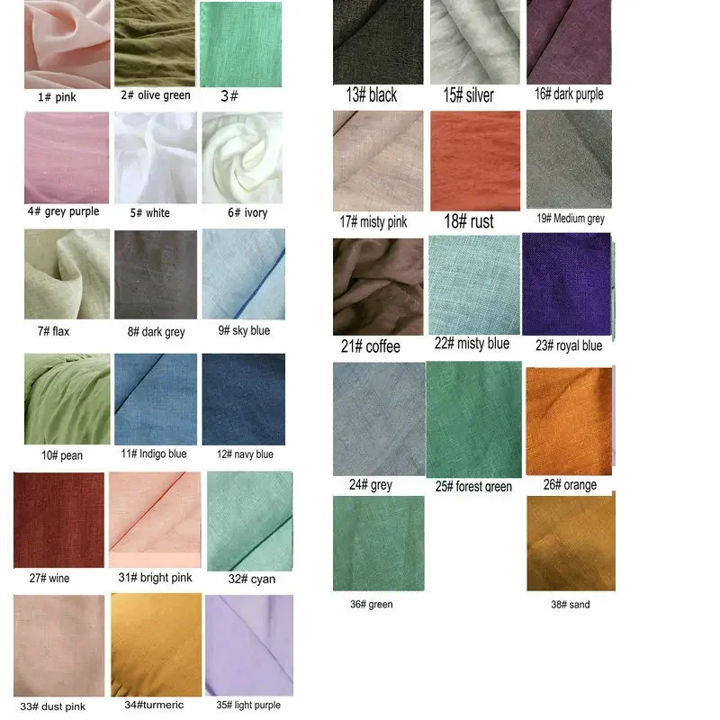 Echantillons tissus variés 10 couleurs 10x15cm textile doux légérement texturé projets couture décoration vers
