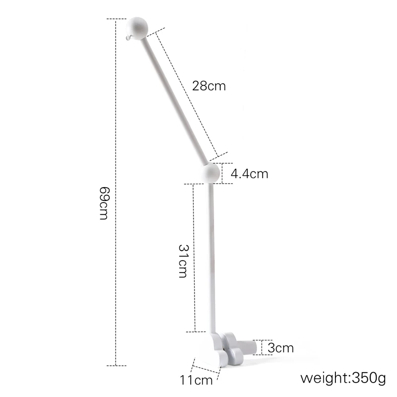 Support téléphone tablette portable bracket cloud ajustement flexible design moderne bébé usage multiple paren