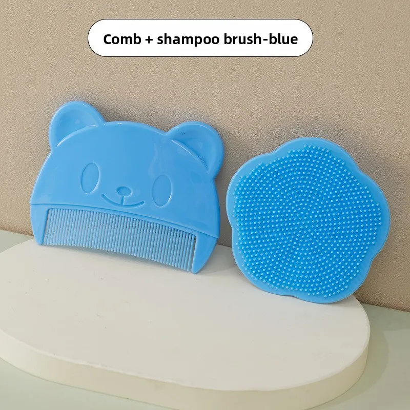 Peignes ours bébé brosse shampooing nuage accessoires cheveux nouveaunés doux démêlage cuir chevelu design enf