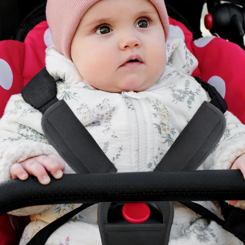 Coussinets de ceinture de sécurité voiture bébé housses épaule poussette universelles doux et confortables pou