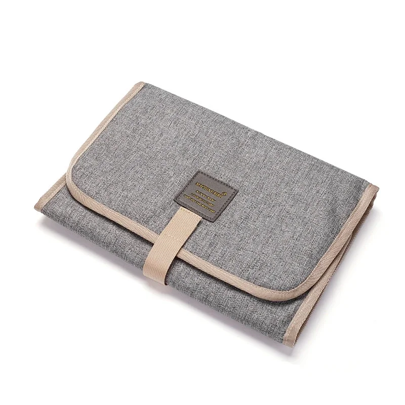 Organisateur portable pour bébé tapis de change pliable imperméable compact lavable pour voyage rangement et j