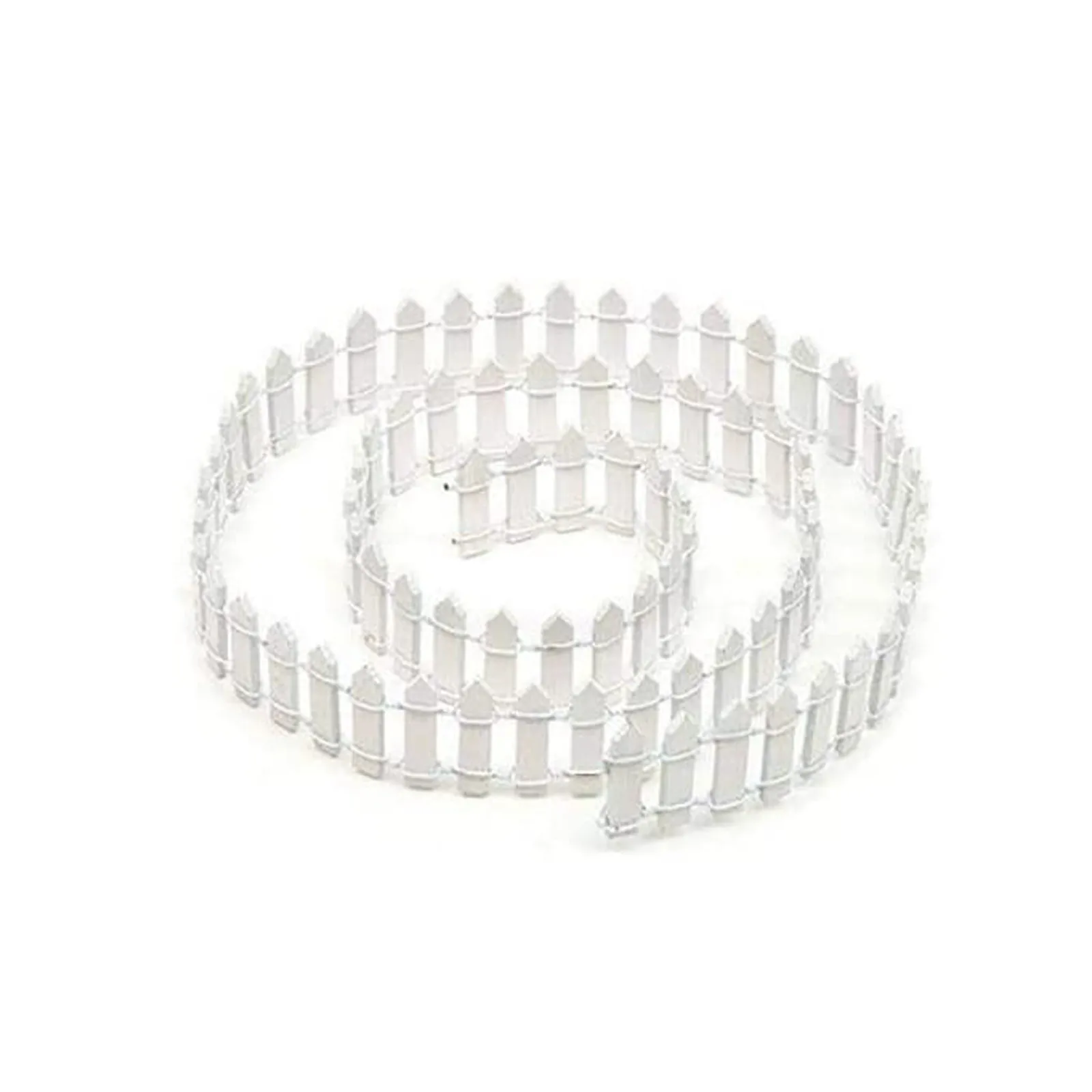 Bordure jardin décorative blanche flexible clôture miniature en plastique décoration extérieure bricolage terr