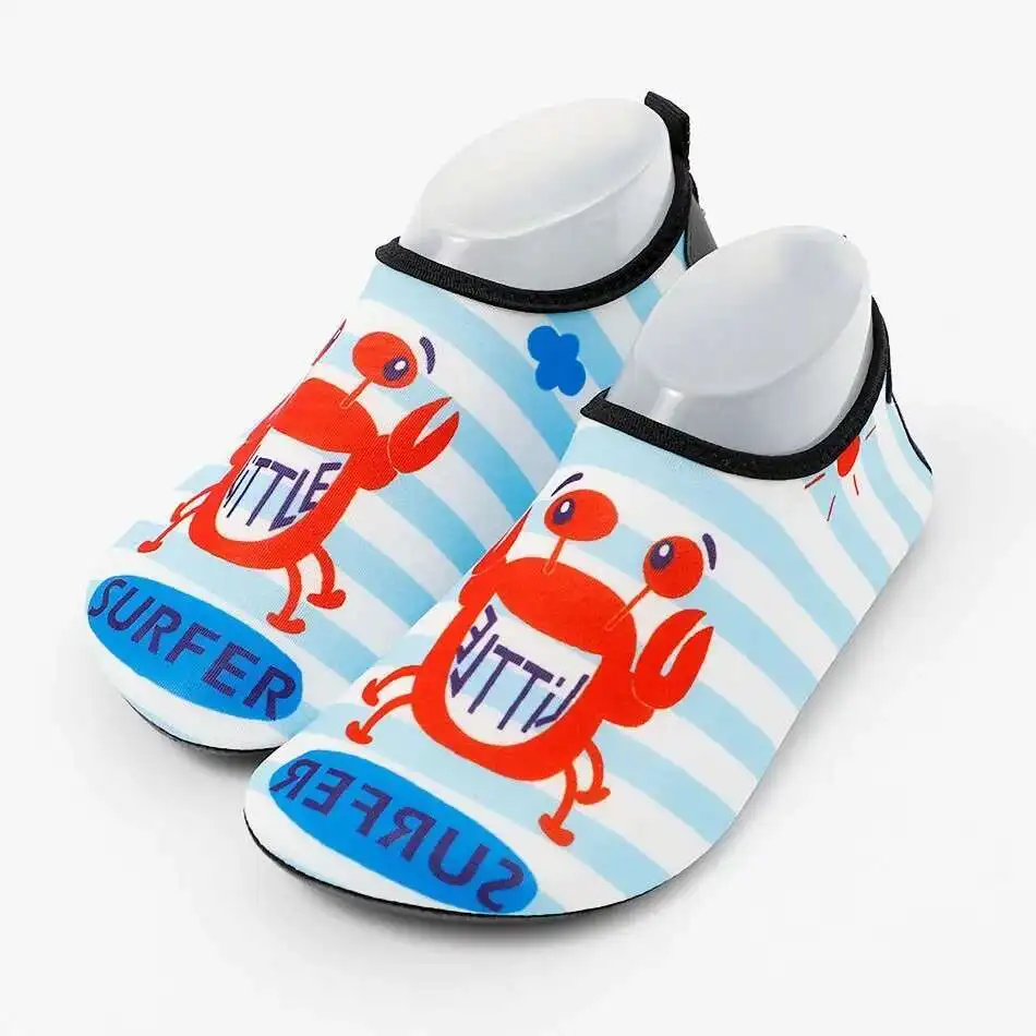 Chaussures d'eau pour enfants plage piscine antidérapantes confortables style marin fun antitranspiration plag