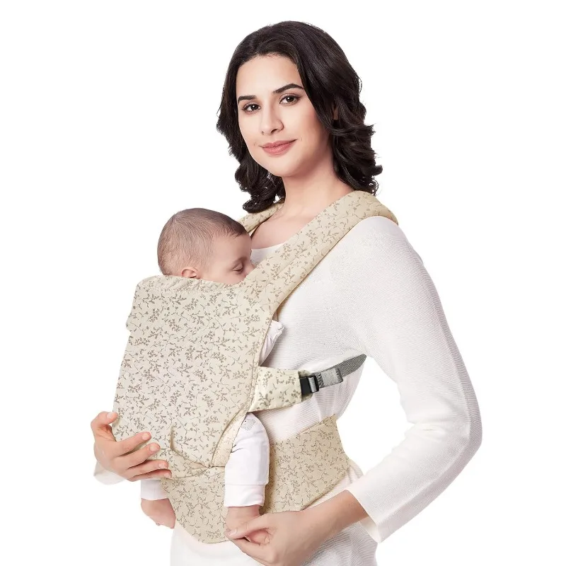 Portebébé à bandoulière floral portage sécuritaire siège rembourré ajustable 02 ans 20 kg max confortable port