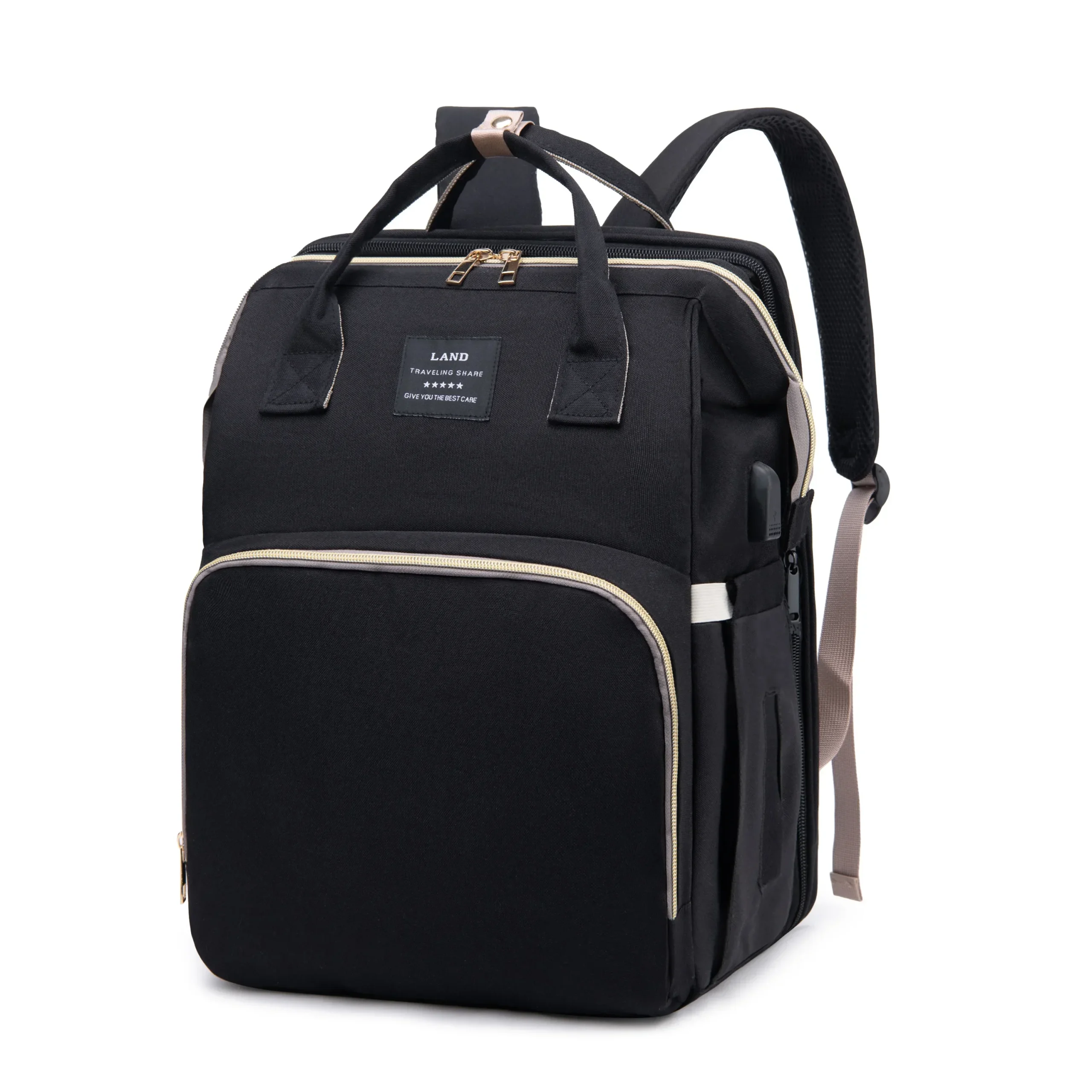 Sac à dos pliable portable pour maman lit CPull sangles grande capacité sac à couches ALTERBag bébé équipement