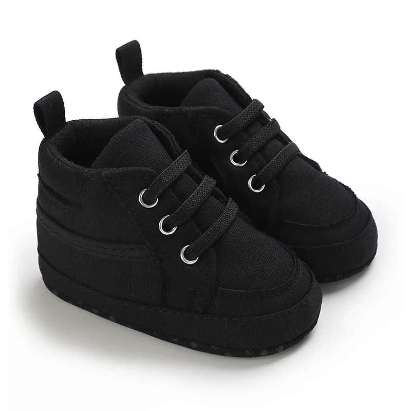 Bottines montantes bébé garçon fille chaussures souples antialé pour
