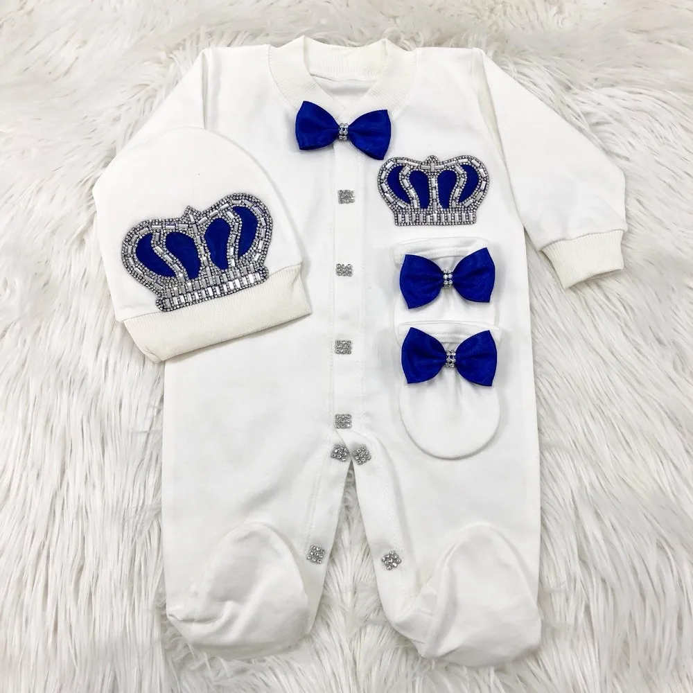 Robe dentelle rose fille nouveauné 3 pièces bonnet papillon cadeau