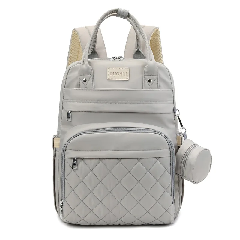 Sac à dos maman papa DUOHUI accessoires bébé matelas à langer crochets poussette sac de maternité portage bébé