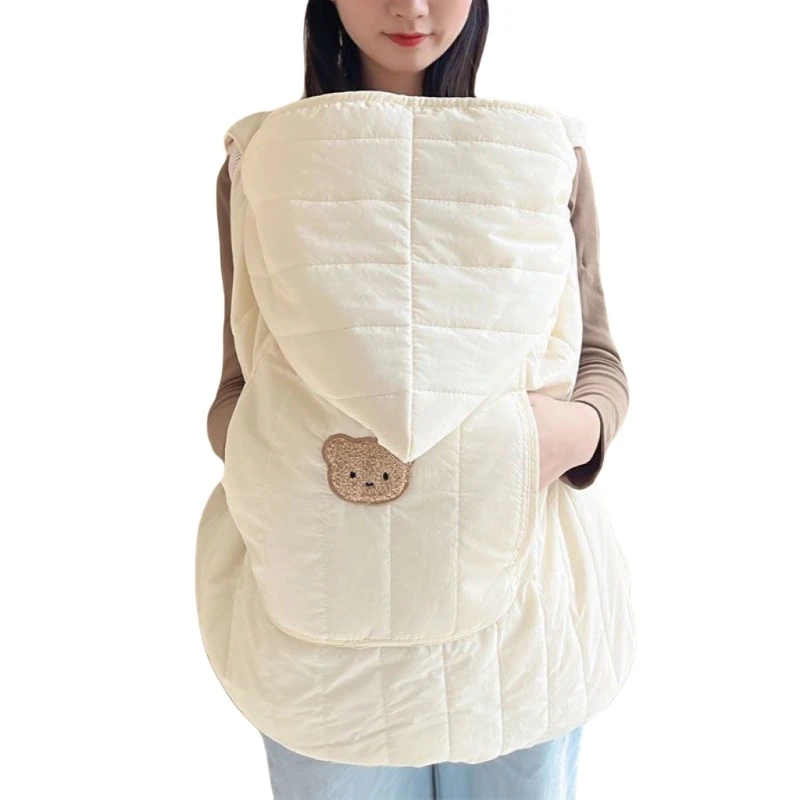 Babyfond Kids Couverture Épaisse CoupeVent Stroller Cover AutomneHiver Blanc Halloween Costume 13 Ans Matériau