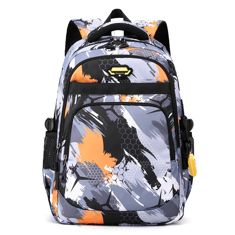 Sac à dos étanche polyvalent pour enfants design moderne couleurs vives compartiments multiples idéal école lo