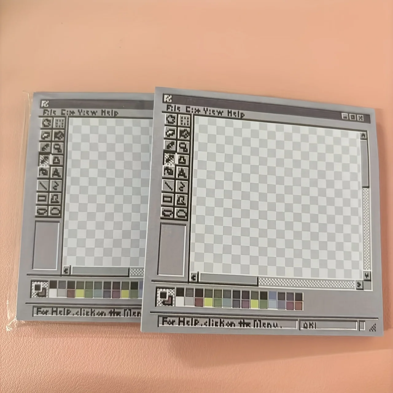 Planche à dessin ordinateur rétro Vintage interface graphique années 8090 décoration créative style nostalgiqu