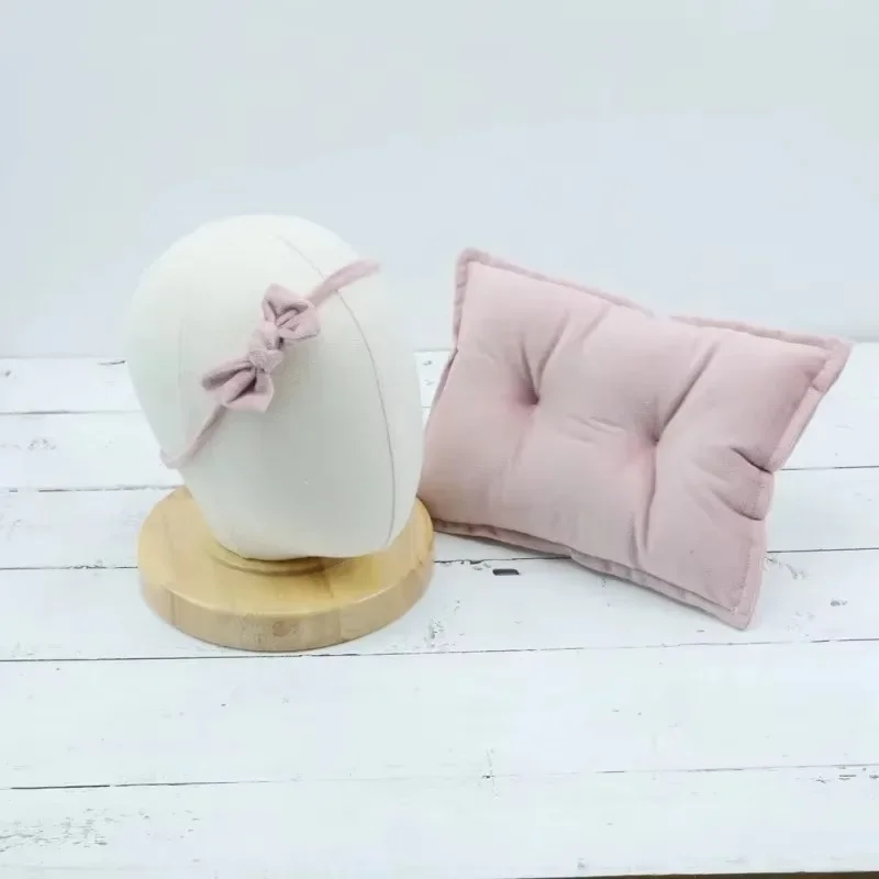 Tenues de photographie pour nouveaunés adorable chapeau tricoté en mohair doux barboteuse une pièce accessoire