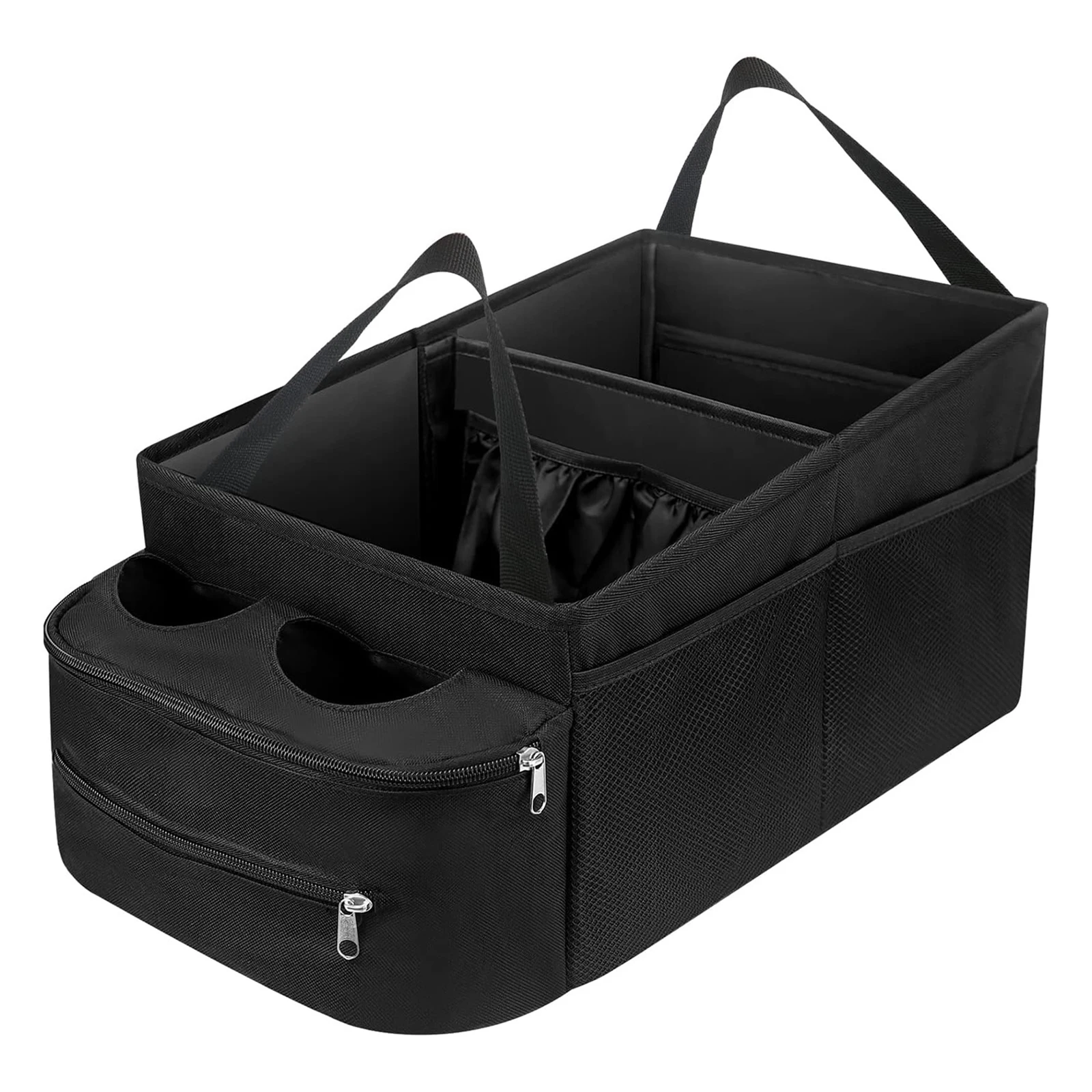 Organisateur de siège voiture Oxford 600D rangement multifonctionnel sac sécuritaire bébé poignée transport im