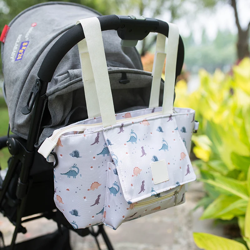 Sac de rangement universel pour poussette landau sac à langer accessoire maman à la mode sac à dos bébé portef