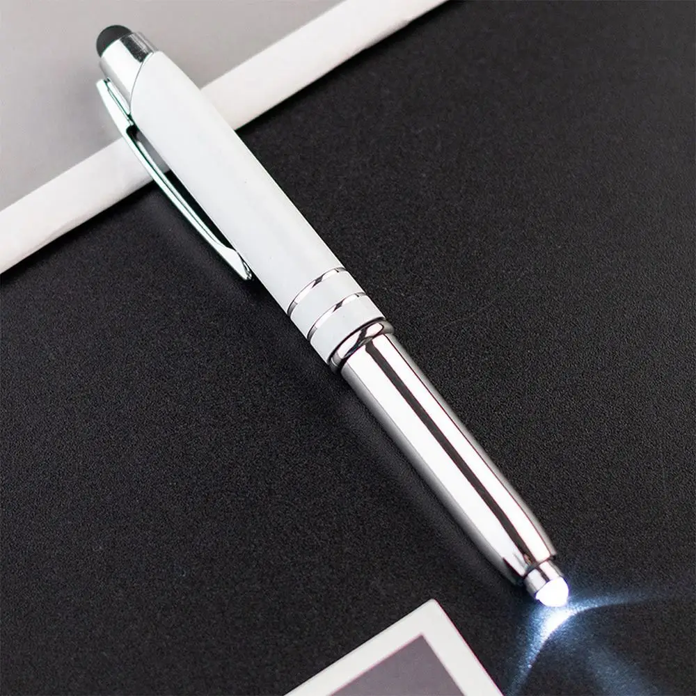 Stylo multifonction portable LED 3 en 1 pour poussette sac à langer bureau et école Élégant et pratique