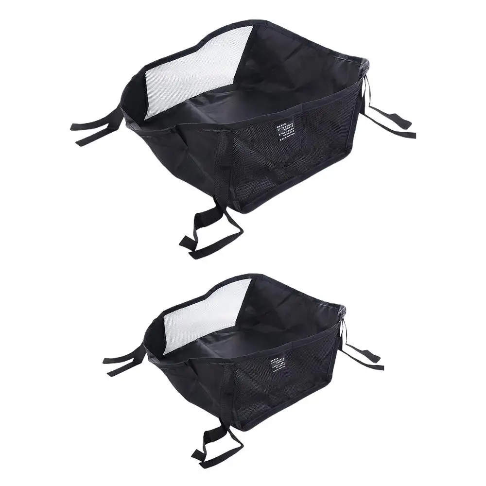Panier inférieur de poussette sac de rangement pour bébé panier suspendu accessoires de poussette matériau syn