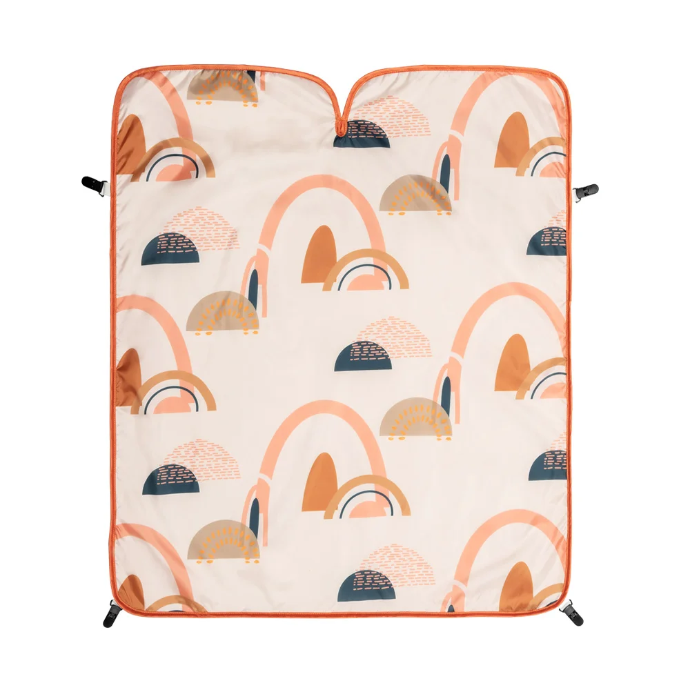 Matelas de sol tapis piquenique imperméable camping extérieur design moderne motifs colorés Usage familial por