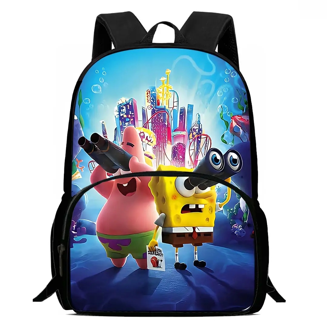 Sac à dos enfant dessin animé coloré jaune rose bleu poissons poissons université école loisirs durable confor