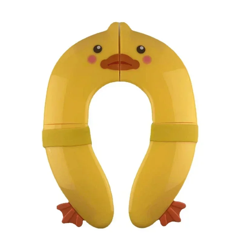 Flotteur de bain en plastique pour bébé canard jaune ergonomique jouets de bain sécurisés confort et amusement