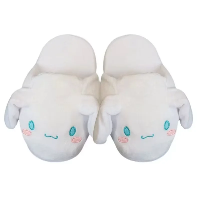 Pantoufles enfants animaux oreilles mobiles confort doux peluche style kawaii mignon chaussures intérieures to