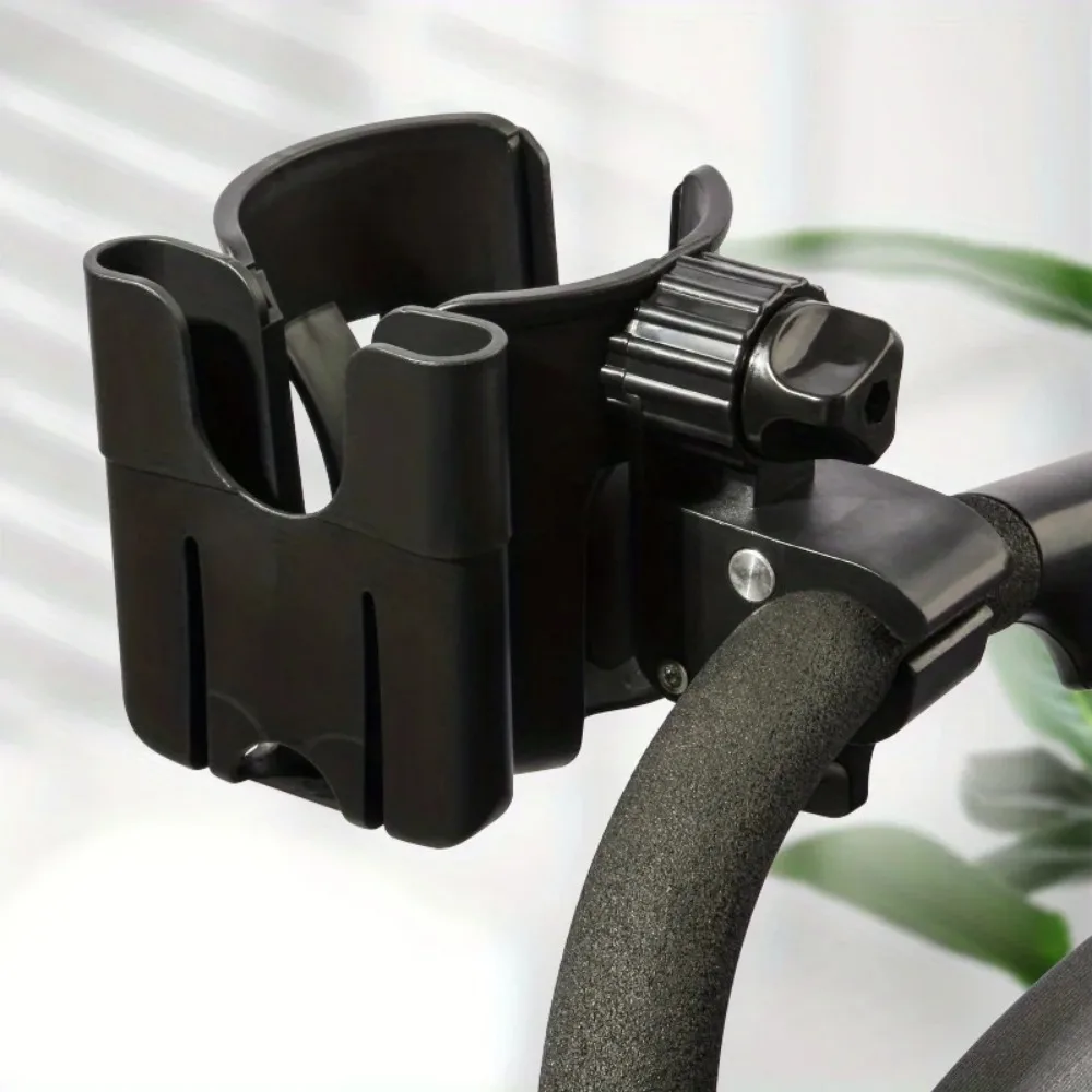 Porte-gobelet d'eau universel 2 en 1 pour poussette, avec support pour téléphone, porte-bouteille universel po