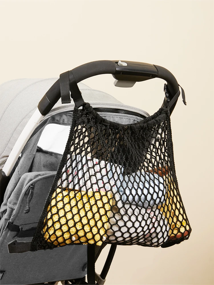 Sunveno Sac de face pour poussette bébé maille durable robuste pliable léger rangement facile