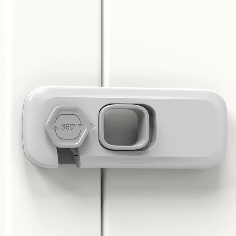 Serrure de Sécurité pour Réfrigérateur Congélateur Porte Maison bébé Protection Accessoires 06m Sûr Pratique D