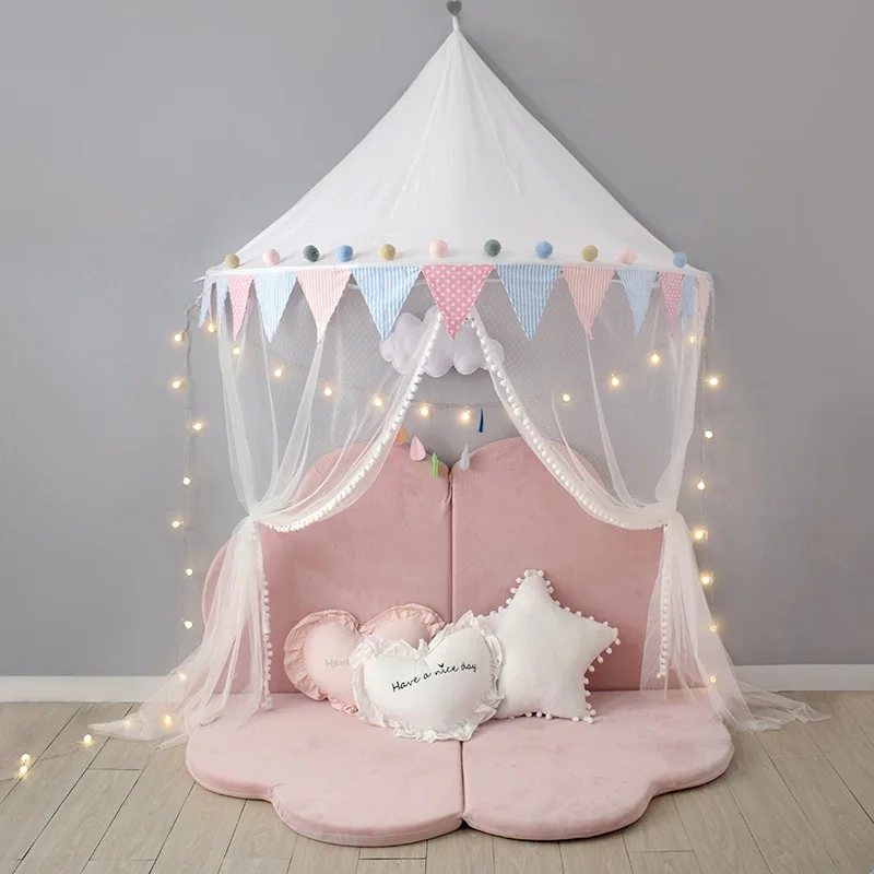 Tente de jeu nordique pour bébé tipi en tissu doux espace de détente et de jeu décoration intérieure et extéri