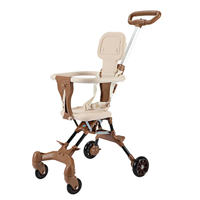 Poussette bébé personnalisable légère une main voiture bébé chariot voyage multifonctionnalité aluminium polye