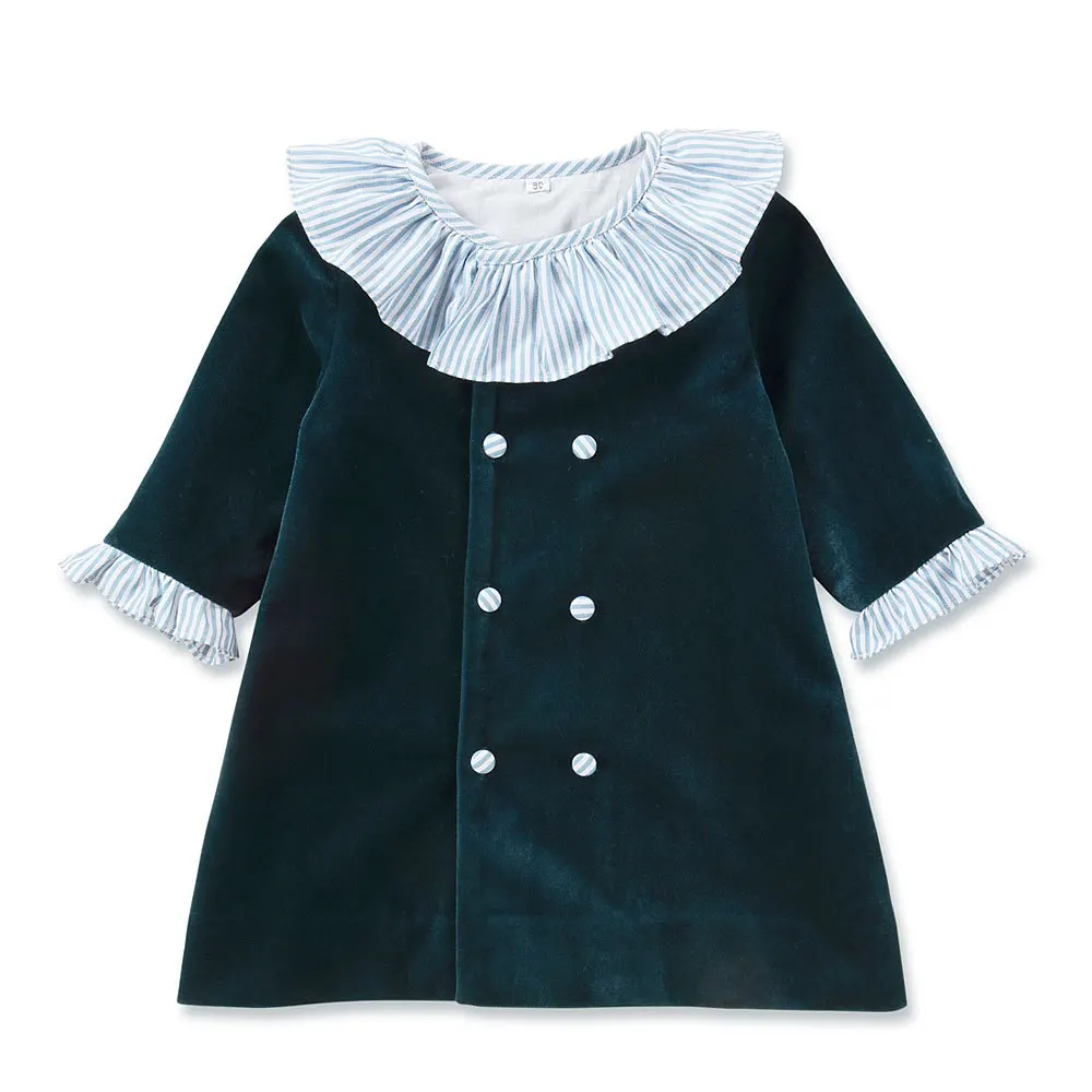 Ensemble de vêtements espagnols pour enfants, robes d'été pour garçons et filles, robe Boutique Vintage, vêtem