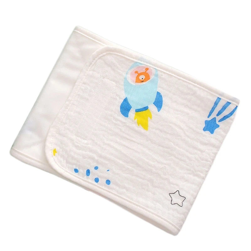 Couverture bébé coton doux design spatial rocket ours étoiles confortable chaud mode uniセックス universel