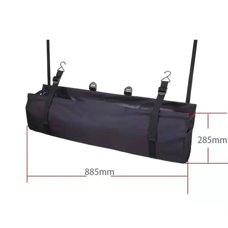 Organisateur de coffre de voiture Oxford sac de rangement universel filet de grande capacité sangles ajustable