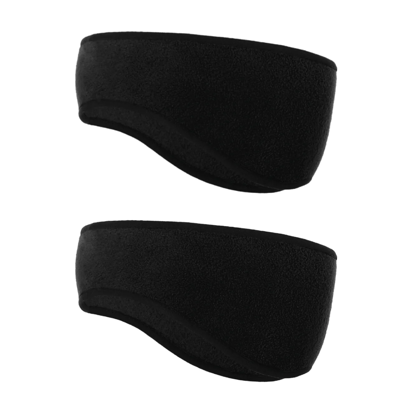 Cacheoreilles en tissu chaud unisexe bandeau pour sports d'hiver ski