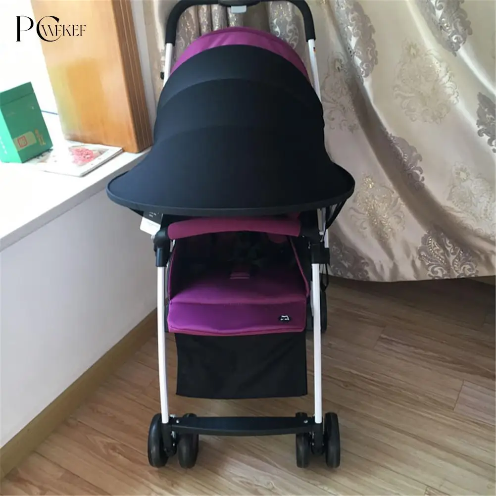Paresoleil universel pour poussette bébé auvent antiUV housse pluie ajustable 03 ans accessoire bébé qualité p