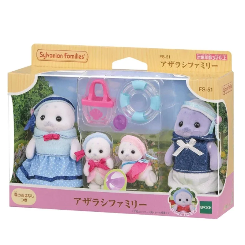 Sylvanian Families Ensemble PiqueNique Bébé Shopping Figurines Kawaii Accessoires en Plastique Jouet Éducatif 