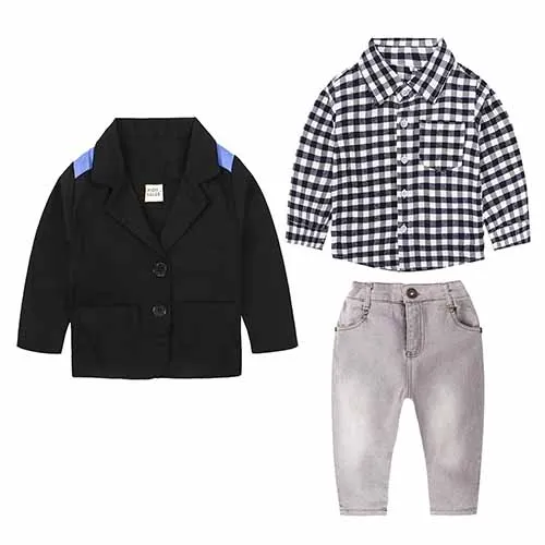 Ensemble vêtements garçon 25 ans automne hiver veste chemise jean slim