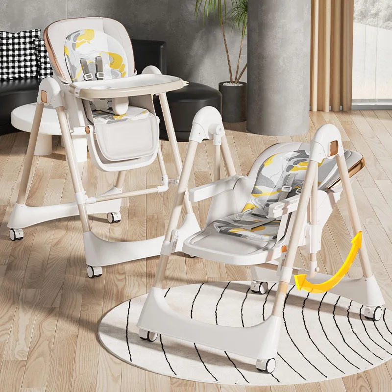 Chaise bébé multifonction salle à manger bascule ajustable hauteur