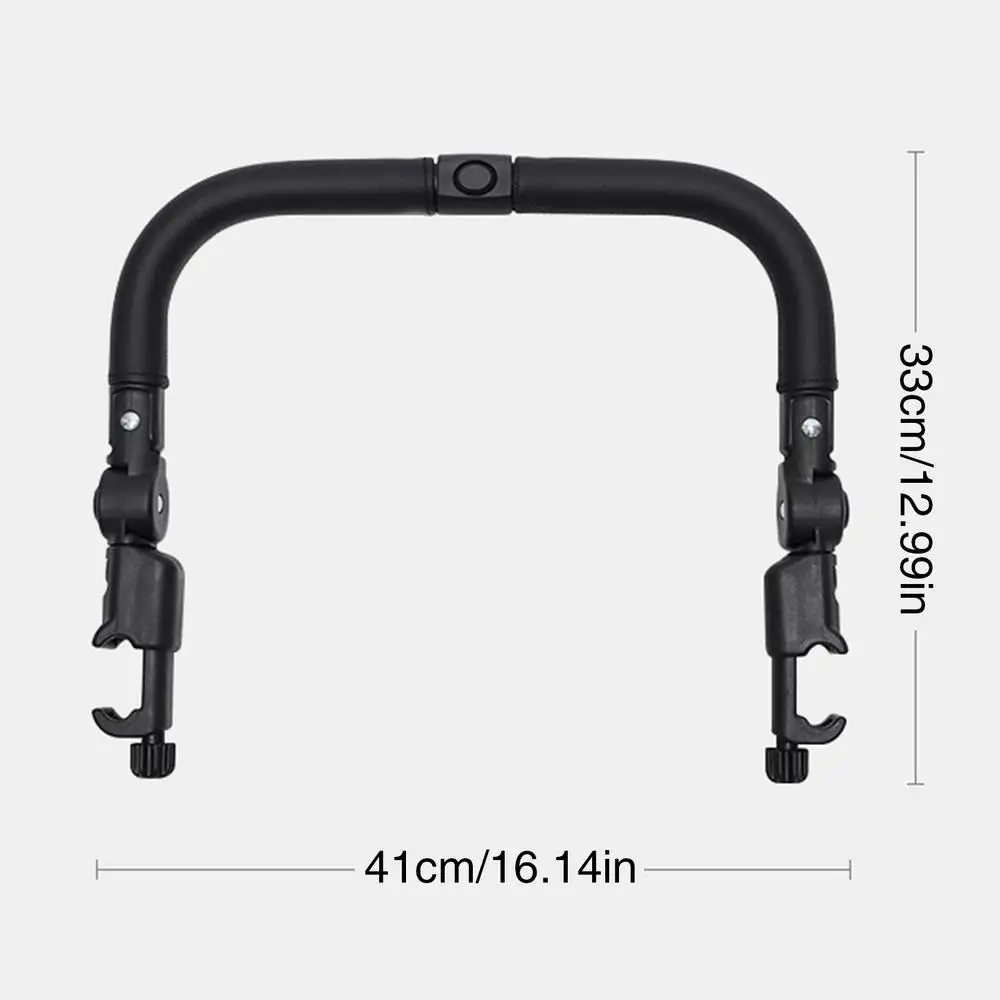 Accoudoir de poussette ajustable pour bébé barre de protection support réglable style moderne matériaux durabl