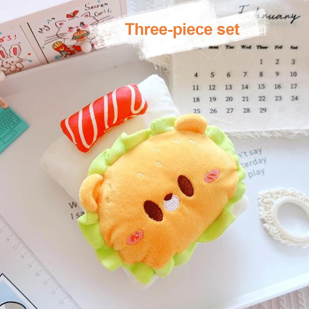 Parure de lit confortable pour poupées Labubu de 17 cm joli lit essentiel pour compagnons en peluche accessoir
