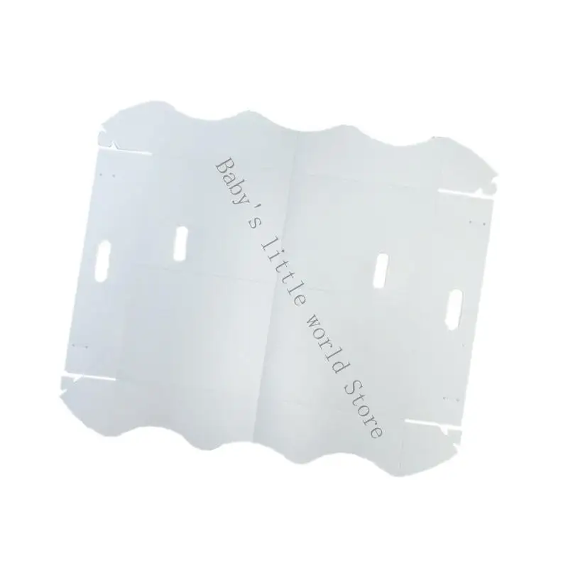 Boîte de rangement bébé portable design minimaliste blanc pratique pour stocker vêtements et jouets