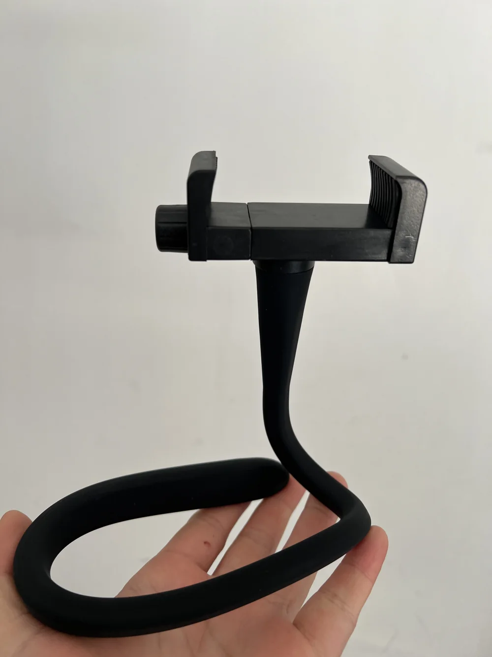 Support flexible universel pour appareil électronique design moderne noir usage domestique et professionnel