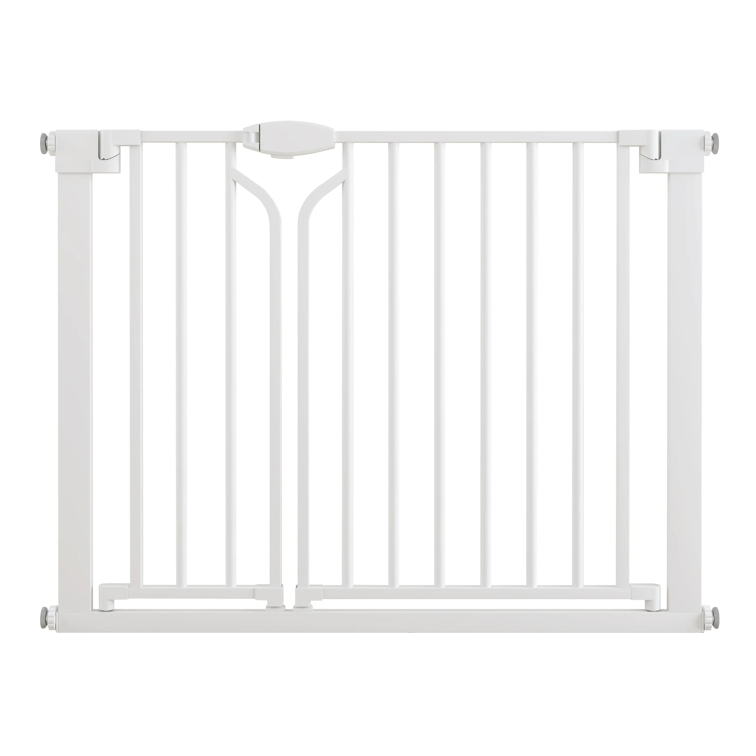 Barrière de sécurité pour enfants escalier porte nursery design moderne en métal blanc HOTPAPA BG08